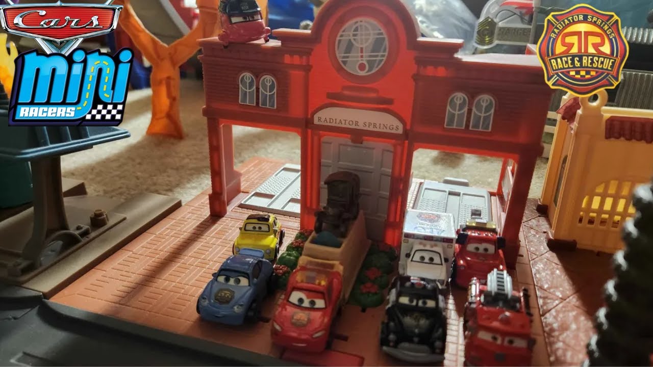 disney cars race and rescue mini racers review