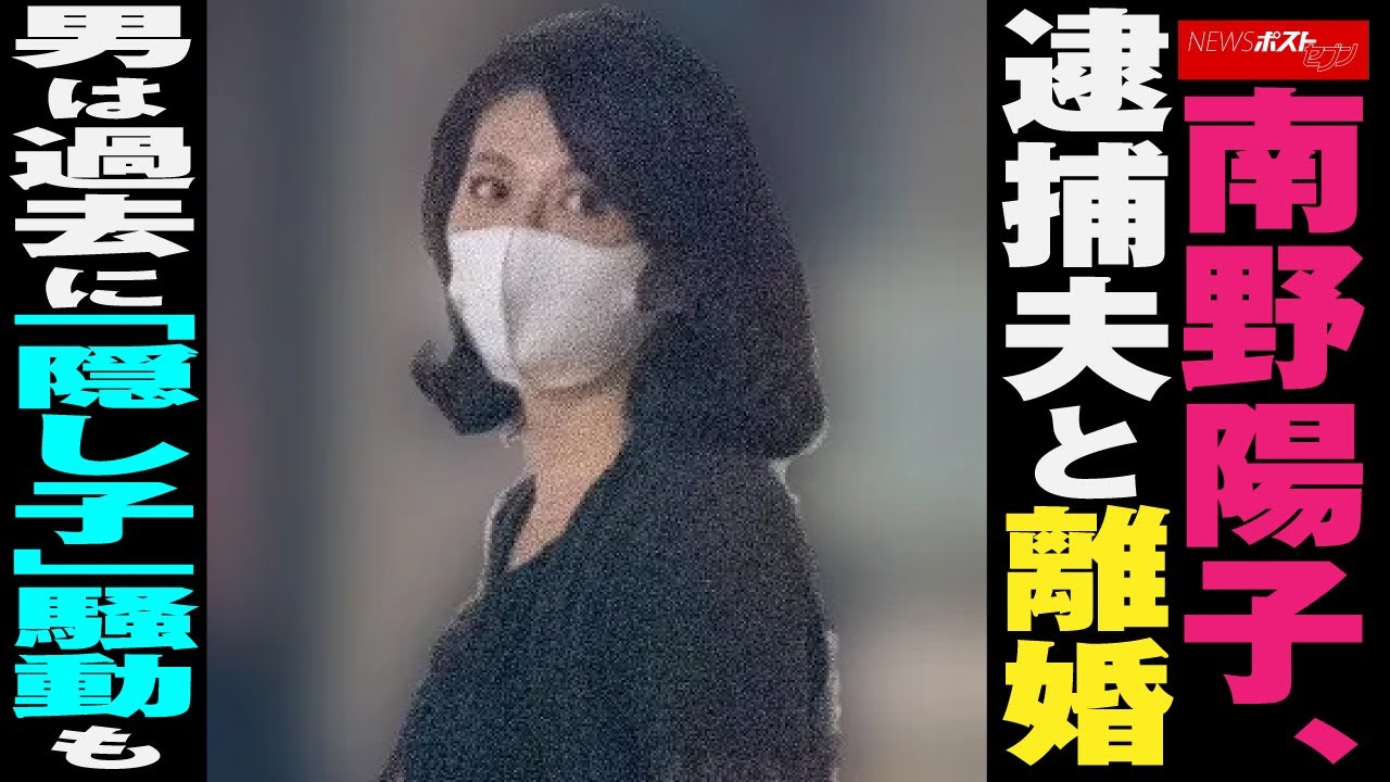 南野陽子 夫 逮捕