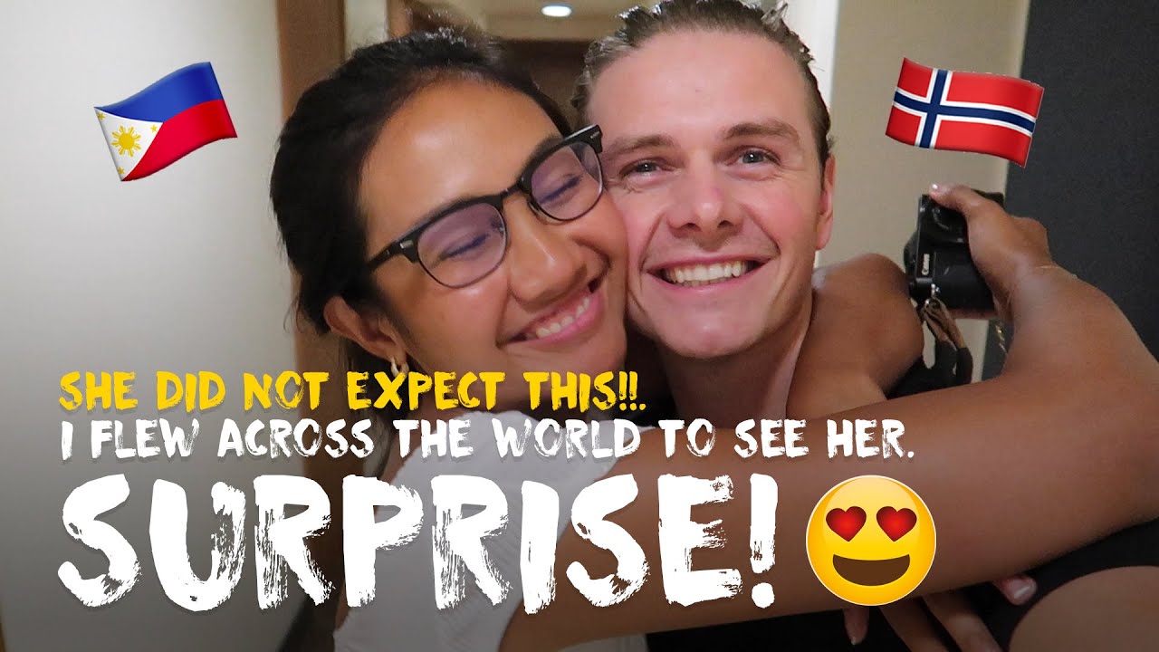 Surprising my filipina girlfriend! (Our long distance relationship)