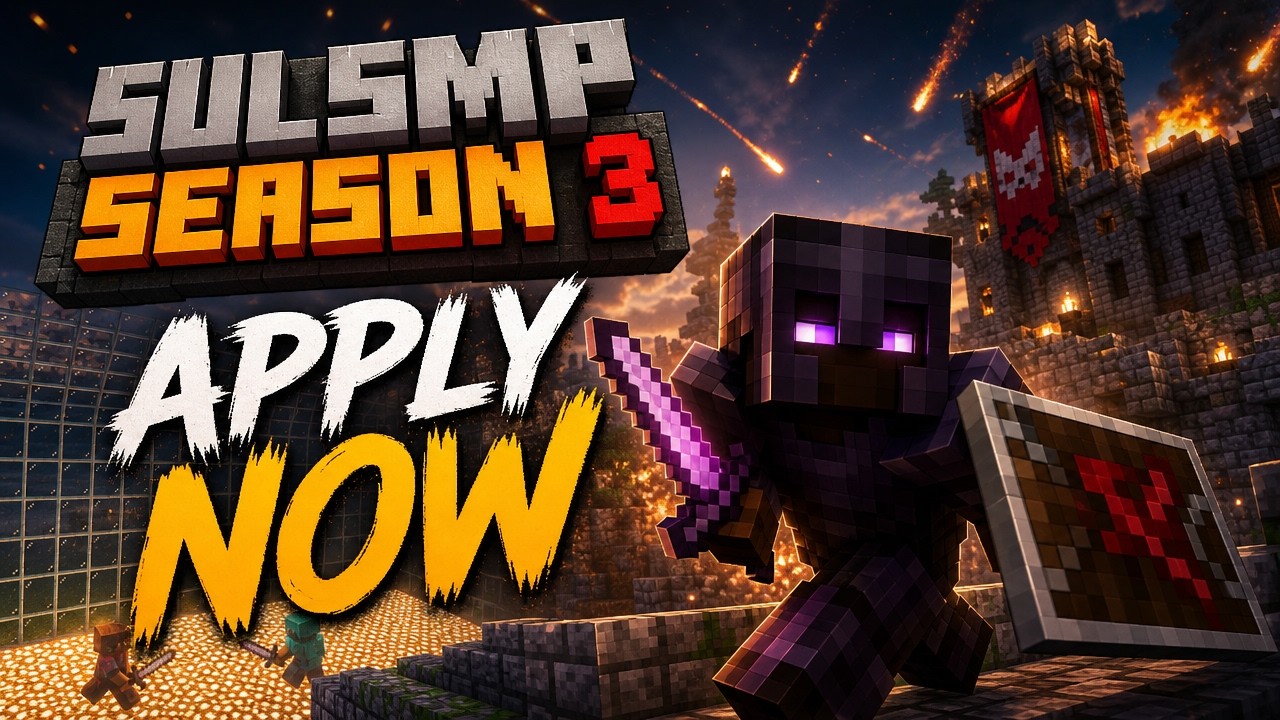 SulSMP Season 3 Applications Are OPEN