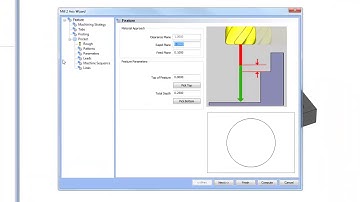 BobCAD CAM   Spiral Pocketing
