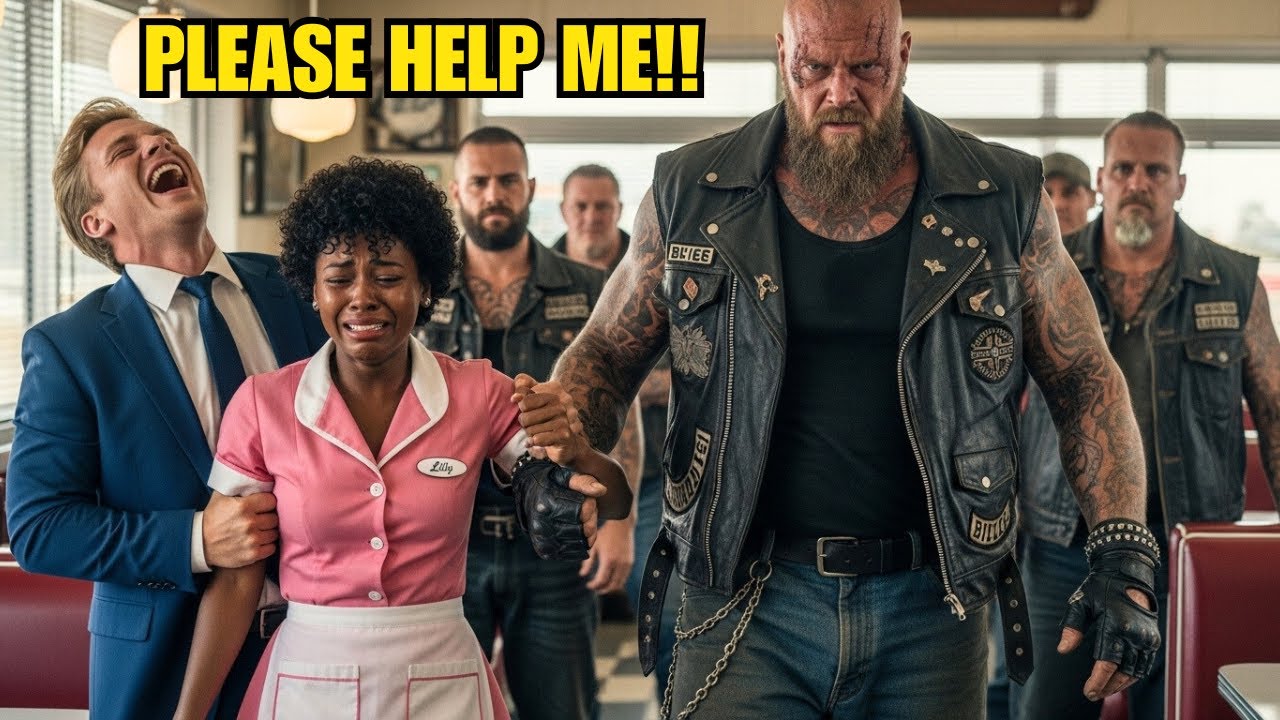 Bikers Confronts Rich Man Harassing A Black Waitress — Unaware She’s a Billionaire’s Daughter