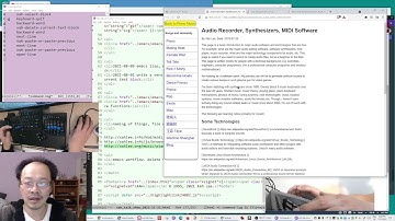 Xah Talk Show 2021-11-21 Emacs Lisp Coding, Video File Extension/Suffix, Midi