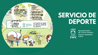 Presentación del Servicio de Deporte del Ayuntamiento de Vitoria-Gasteiz