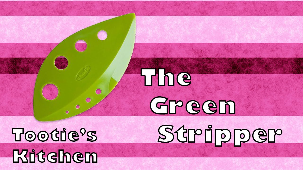 Chef'n The Green Stripper - The Best Way To De-Stem Greens!