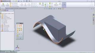 20- SolidWorks Surface TUTORIAL: UNTRIM SURFACE
