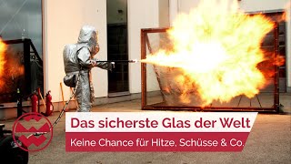 Flammenwerfer, AK 47, Autocrash: Das sicherste Glas der Welt - Made in Germany | Welt der Wunder