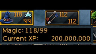 My first 200m XP Skill - Magic!