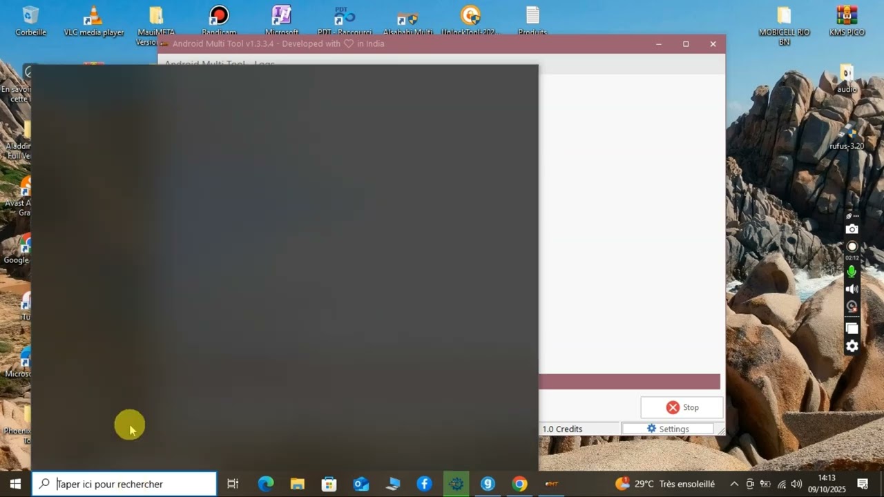 FRP bypass Galaxy A03 (A035F) Android 13, security path Jan 1st 2025 - Android Multi Tool (AMT)
