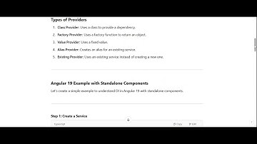 Angular 19 Tutorial #33: Master Angular Dependency Injection (DI) with Standalone Components