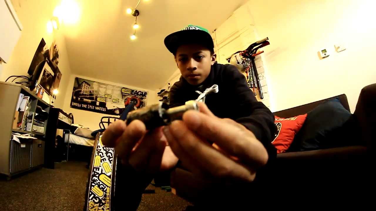 Skatehut Tutorials How to install pegs to your scooter YouTube