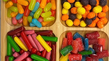 Best ASMR Video Compilation || Filling platter with Candy🍭 #nerdscandy #oddlysatisfying #asmrsounds