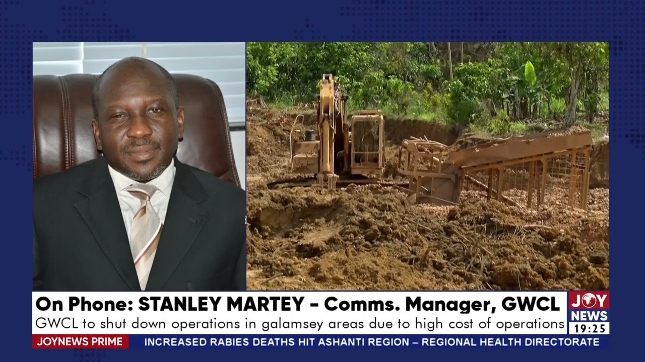 GWCL to shut down operations in galamsey areas due to high cost of operations
