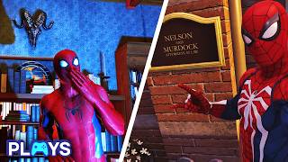 20 HIDDEN Easter Eggs in Spider-Man Games