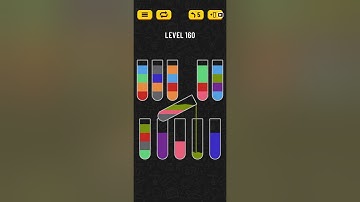 Water Sort Puzzle Level 160 Walkthrough