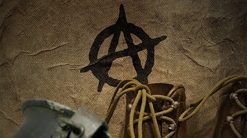 Anarchy Gun Stencil from GunStencils.com