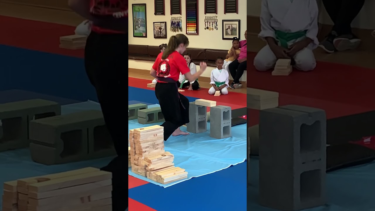 Twelve Year Old girl DESTROYS three boards 