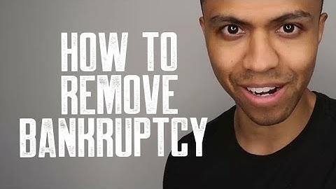 HOW TO REMOVE BANKRUPTCY || HOW TO REMOVE LATE PAYMENTS