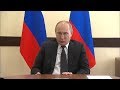 «Не плакать, а реветь хочется»: Владимир Путин о трагедии в Кемерове