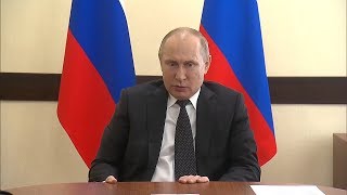 «Не плакать, а реветь хочется»: Владимир Путин о трагедии в Кемерове