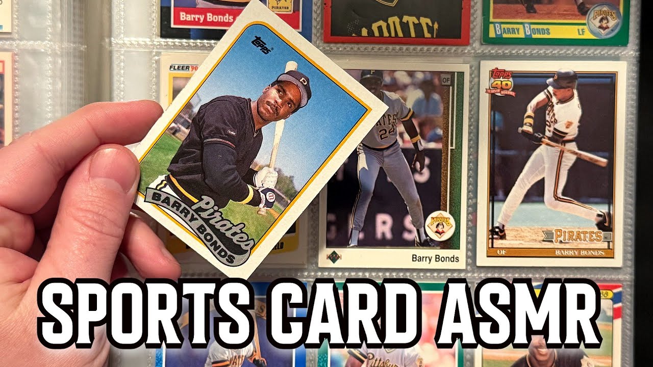 Mega-sized ASMR video | Organizing baseball cards | Sports Card ASMR