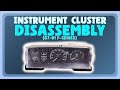 Disassembling a 35-Year-Old Instrument Cluster