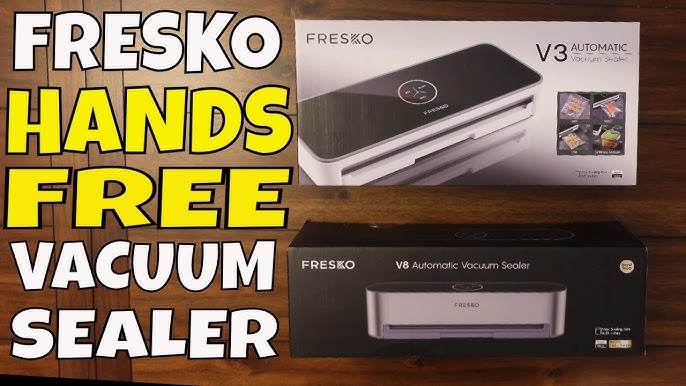 Fresko Fully Automatic Vacuum Sealer, Hands-free Food Vacuum