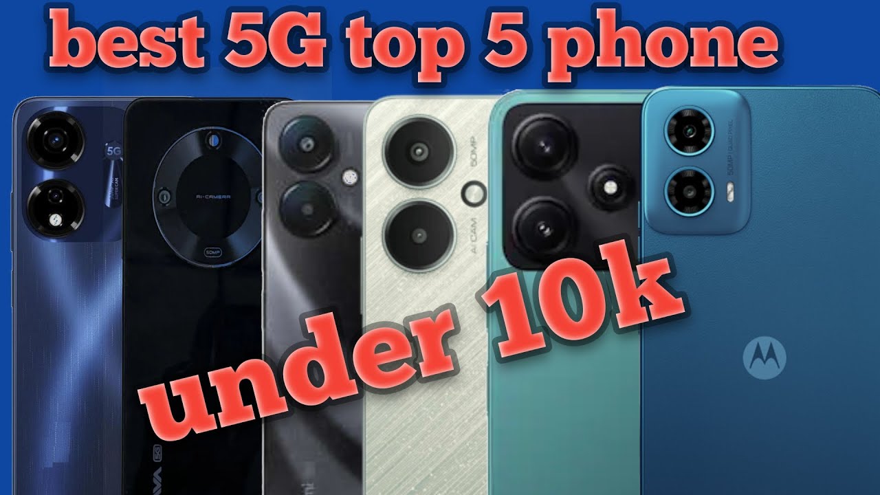 Top 5 best 5G smart phone under ₹10000 । in 2024(RM) - YouTube