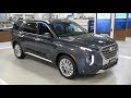 2020 Hyundai Palisade in the color Forest Rain at the Twin Cities Auto Show.