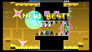 Getting A New Best In Clupstep (First Of Geometry Dash) Resimi