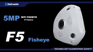 Zintronic - Kamera F5 Fisheye Wifi Ip Podglad Obrazu