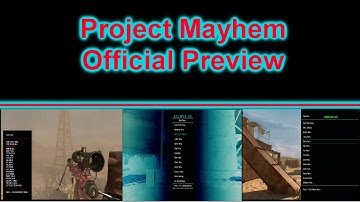 Mw2 CFG Menu [Official Preview] Project Mayhem