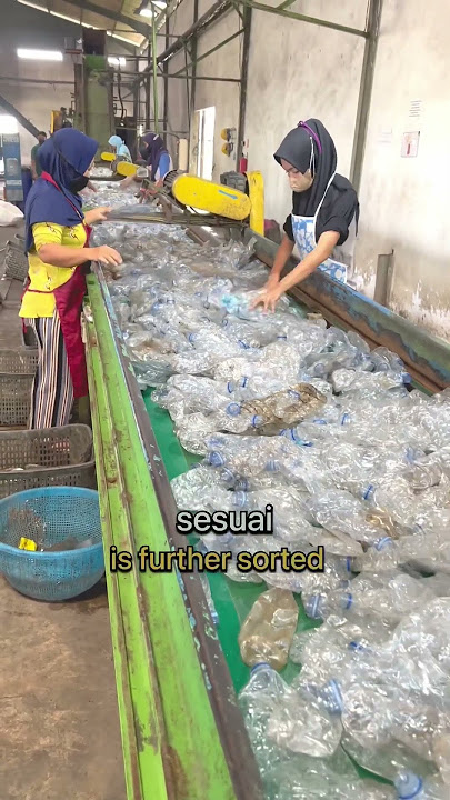 INDONESIA MEMILIKI PABRIK DAUR ULANG SELEVEL DUNIA #stopbuangsampahsembarangan #stopsampahplastik