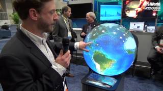 Pufferfish Spherical Display System Integrates Esri ArcGIS Runtime