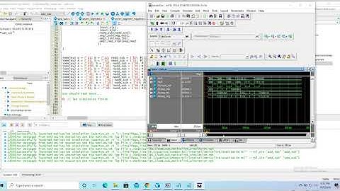 Adder/Subtractor with Display Simulation