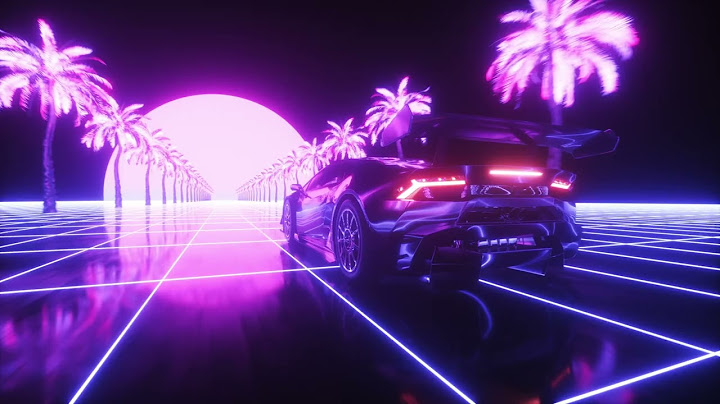 Lamborghini Neon Drive – 10 Hours of Vice City Vibes in 4K