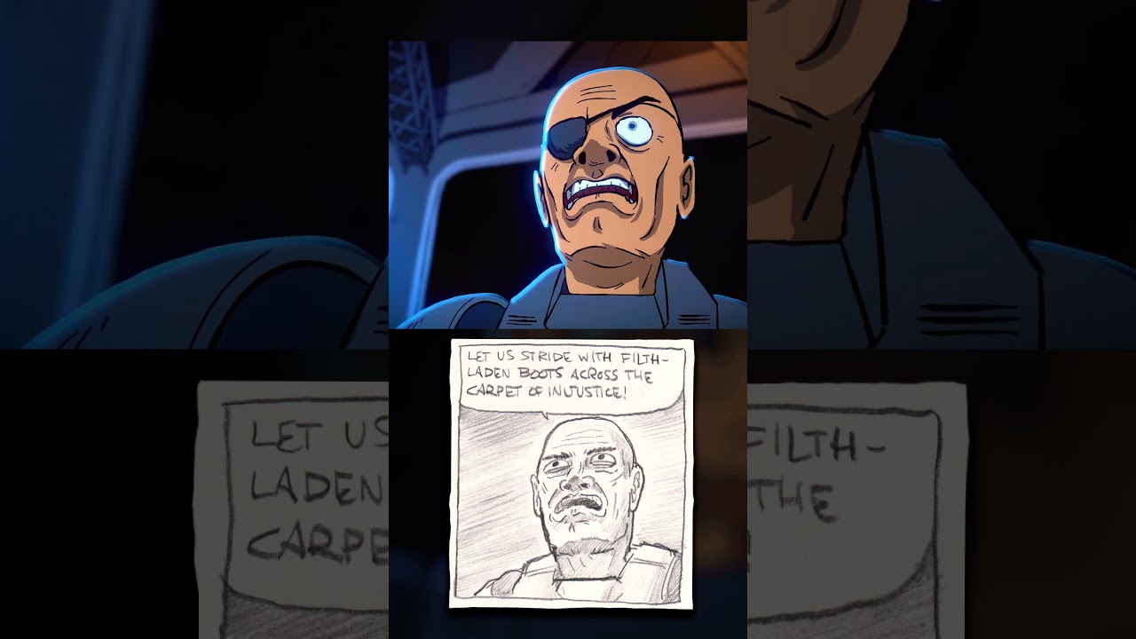 When the Democracy Officer hypes up the squad before a mission 😤