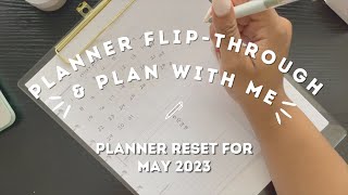April Planner Flip Through | May Plan with Me