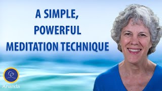 A Simple Meditation Technique