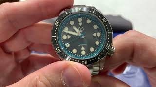 Unboxing & Review of My Zelos Great White Dive Watch