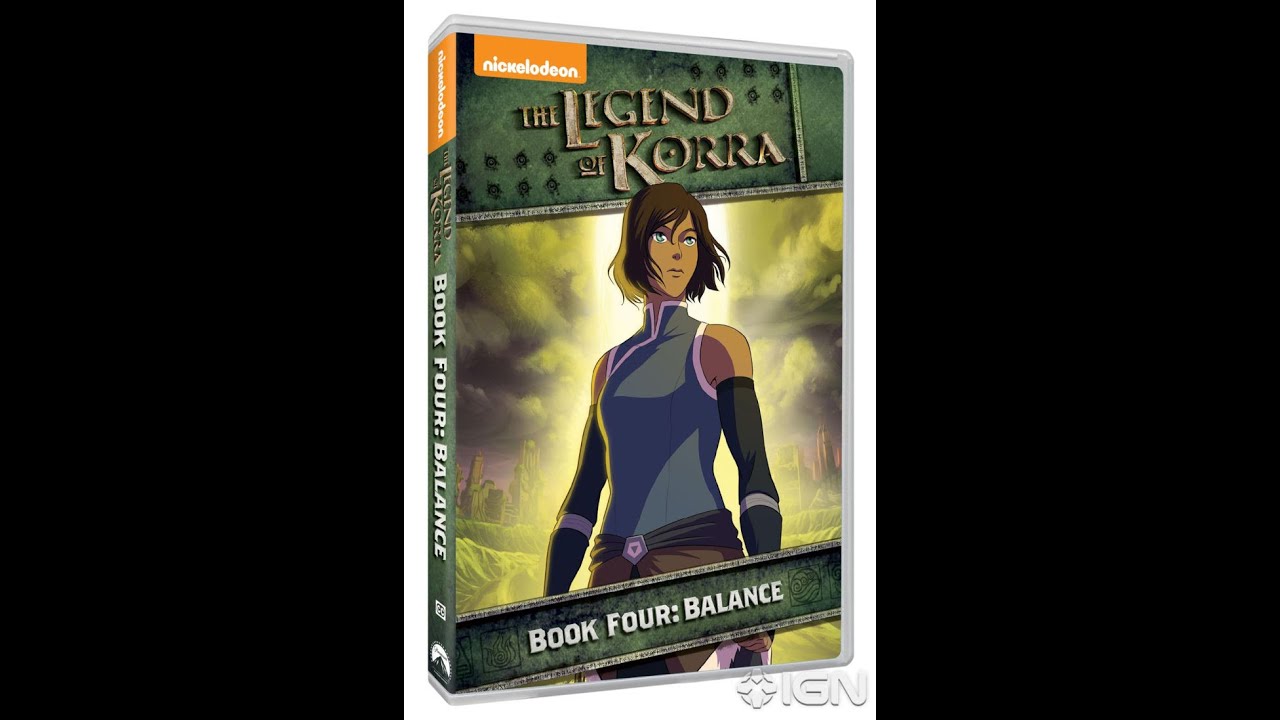 The Legend Of Korra Book 4 Balance DVD Review - YouTube