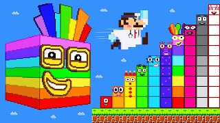Мульт Dr Mario and Numberblocks vs the Giant NEW Biggest Numberblocks maze Game Animation