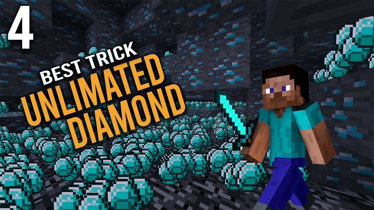 BEST TRICK TO FIND A DIAMOND IN MINECRAFT SURVIVAL SERIES EP 4 - YouTube