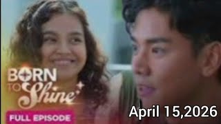 Born To Shine Episodeapril 152026minchie Susuportahan Si Jeni Sa Kanyang Pangarap 