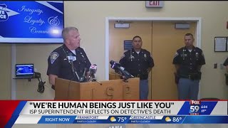 Indiana State Police superintendent reacts to Terre Haute officer's death