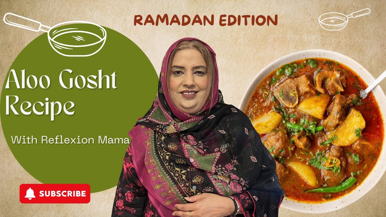 Easy Aloo Gosht Recipe | Gap Shap | Ramadan Special #viralvideo #recipe #reflexion #ramadan 