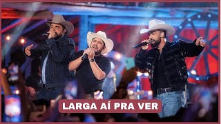 Léo e Raphael Feat. Jorge - Larga Aí Pra Ver (Áudio Ao Vivo) Lançamento 2023