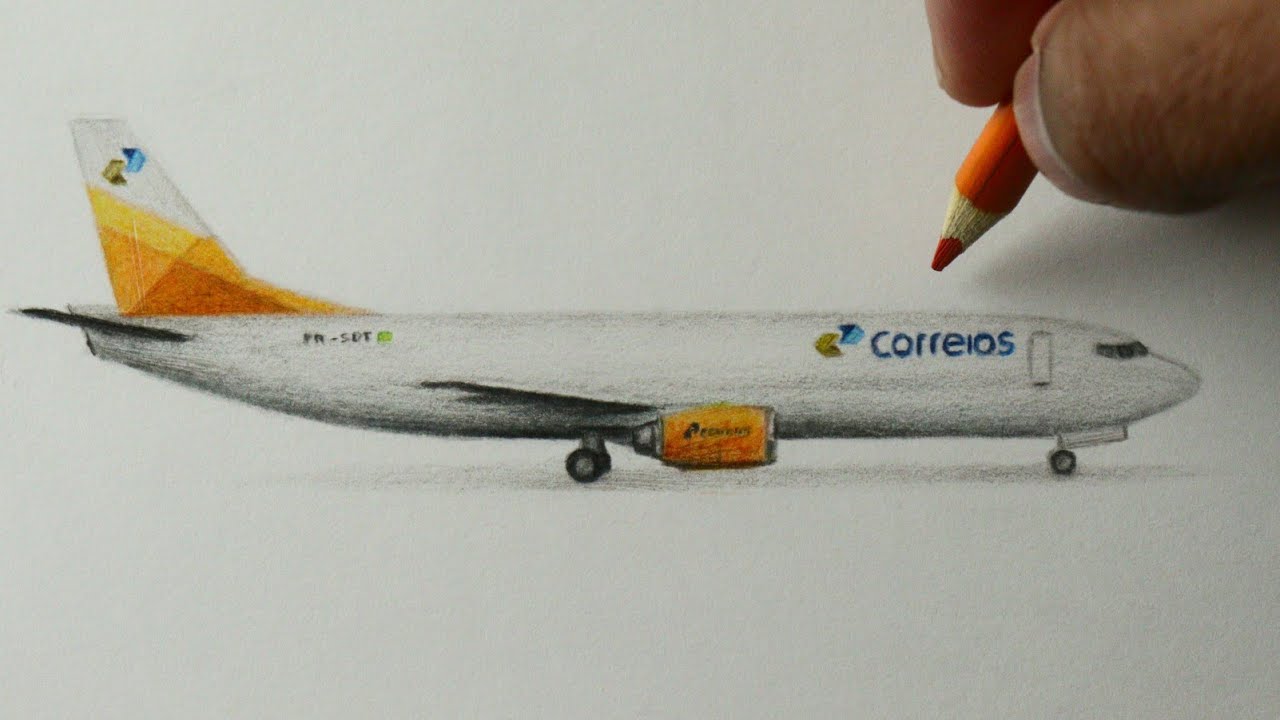 Desenho A Lapis De Aviao Imagens De Desenho Do Avião Sem Royalties