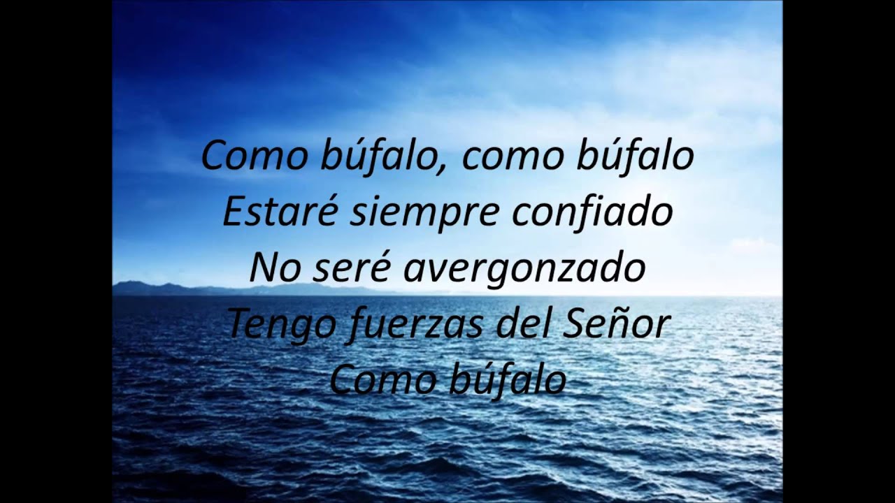 Como búfalo "Jesús Adrián Romero (Letra) YouTube