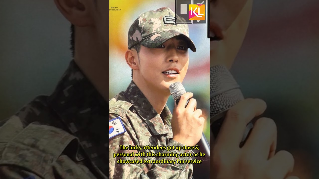 Nam Joo Hyuk's Military Service Fan Meeting, Heartthrobs in Uniform!